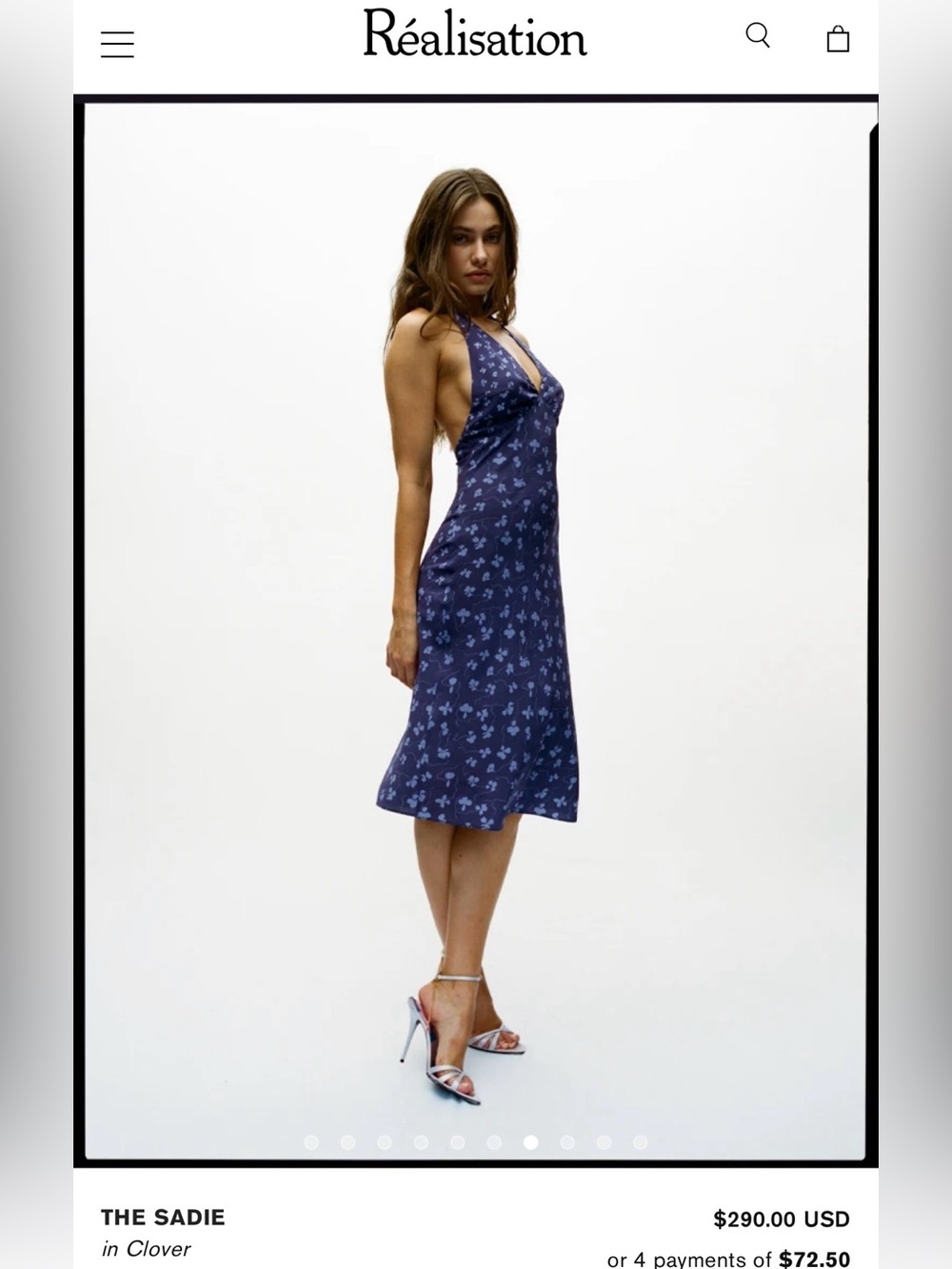Realisation Par Sadie dress Clover 🍀 💎💍NWT